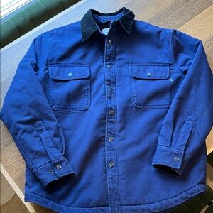 TNA Indigo Jacket, Black Fleece Lined